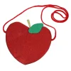 Sac bandoulière pomme rouge à paillettes - Dans mon jardin