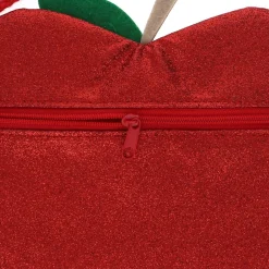 Sac bandoulière pomme rouge à paillettes - Dans mon jardin