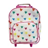 Sac cartable à roulettes enfant multicœurs
