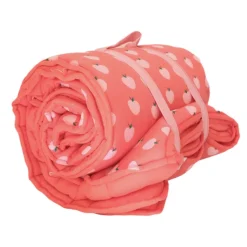 Sac de couchage enfant rose Pommes - Dans mon jardin