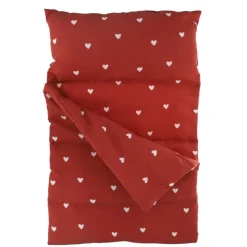 Sac de couchage terracotta pour poupée