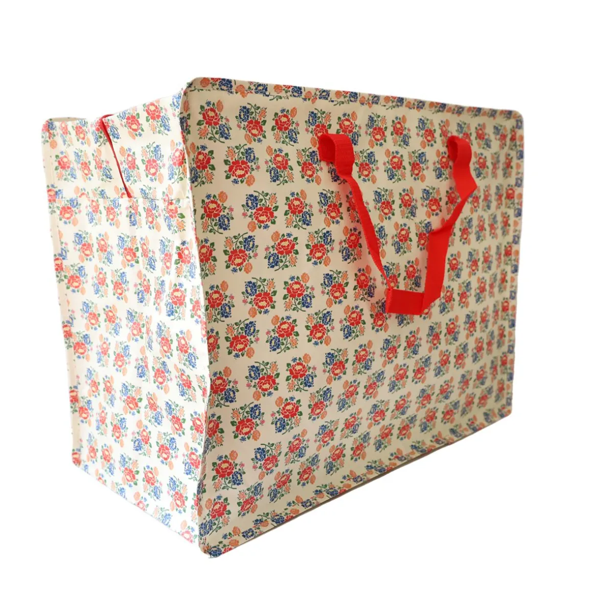 Sac de rangement à fleurs Polka Folk