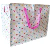 Sac de rangement coeurs multicolores