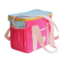 Sac isotherme rose et bleu dauphins - Dolphin Queen