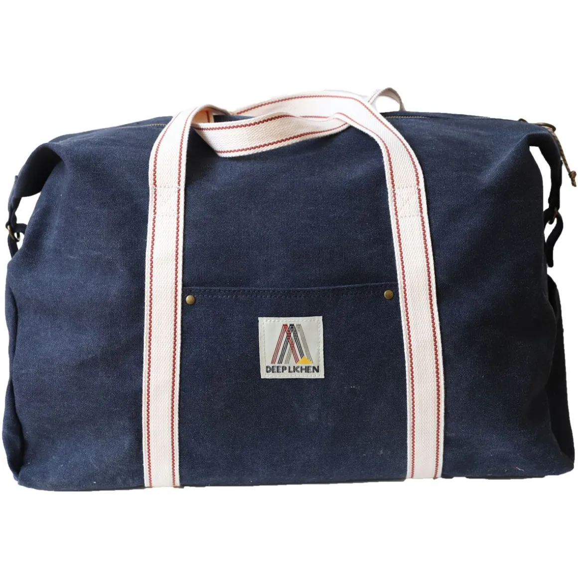 Sac week-end en toile bleu marine