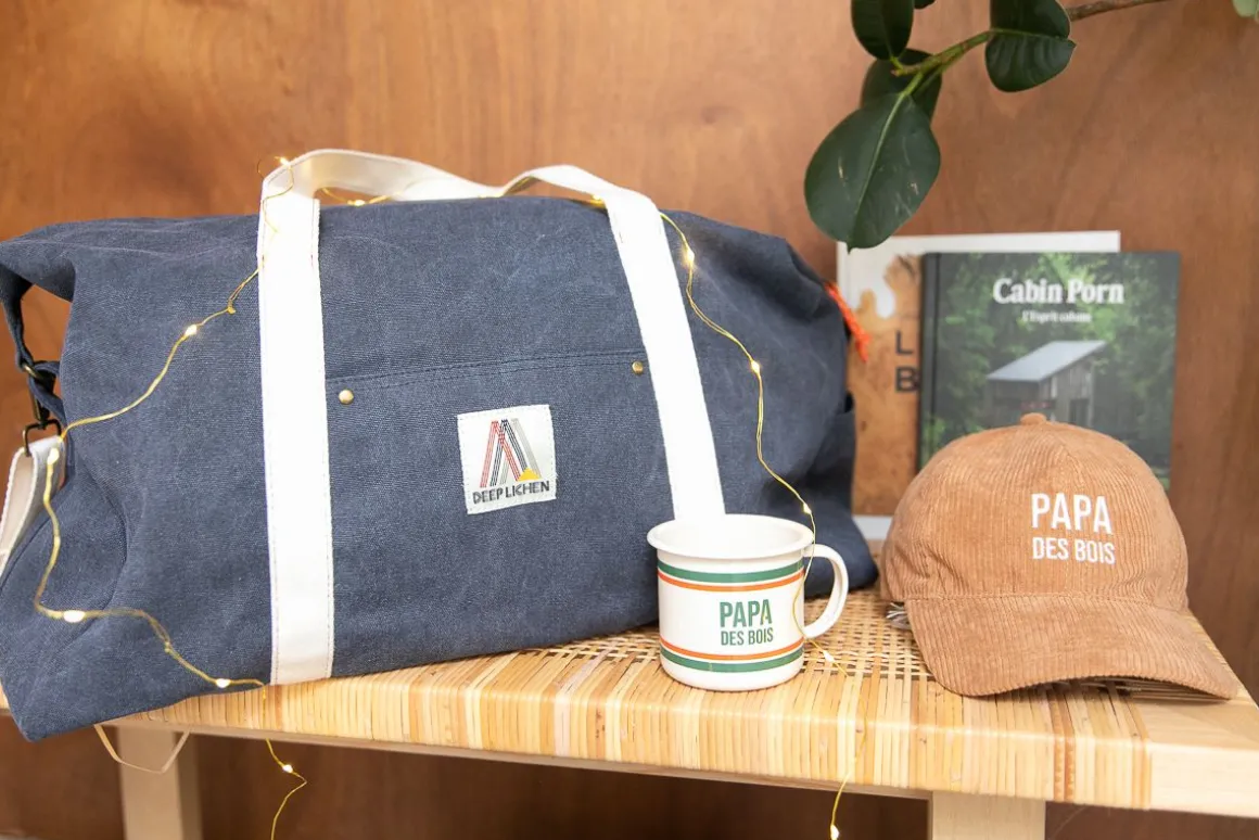 Sac week-end en toile bleu marine
