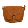Sacoche cuir une boucle camel