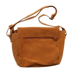 Sacoche cuir une boucle camel
