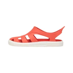 Sandales de plage bébé corail et blanc taille 22