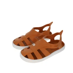 Sandales de plage enfant camel