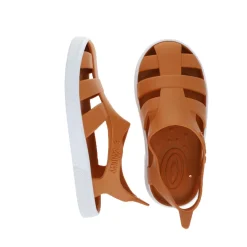 Sandales de plage enfant camel