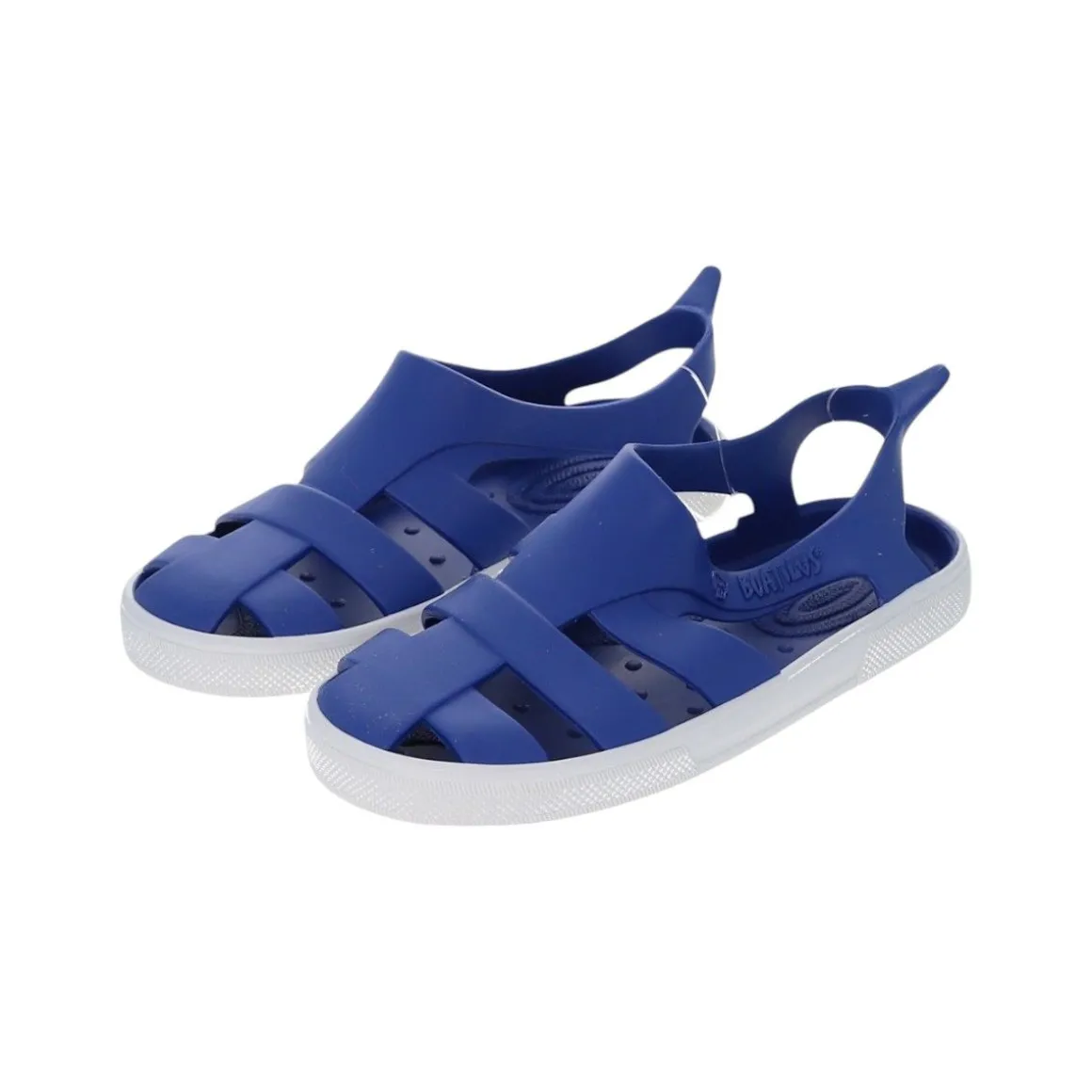 Sandales de plage enfant bleu cobalt