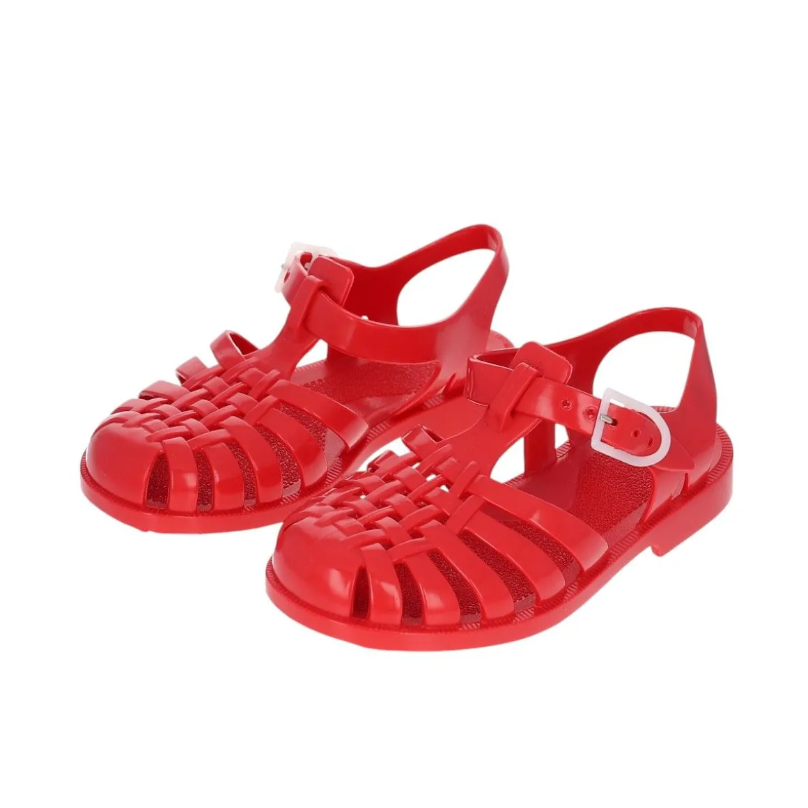 Sandales de plage méduse enfant rouge - Trouville