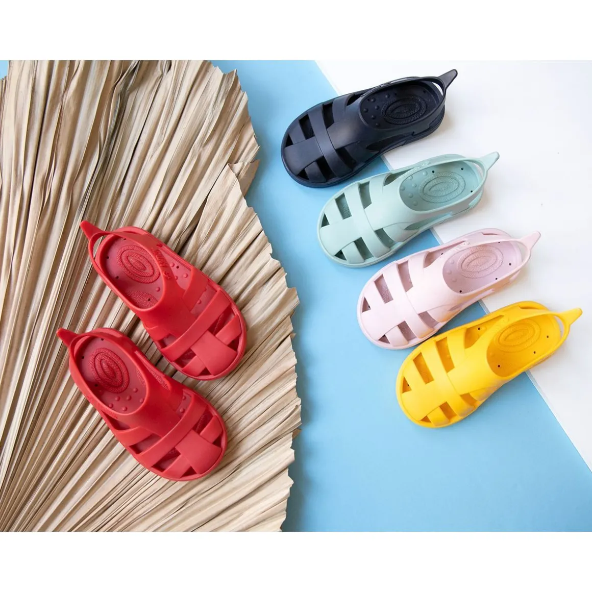 Sandales roses enfant