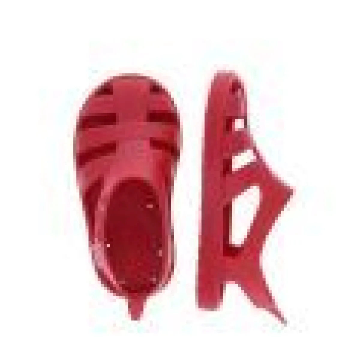 Sandales rouges enfant