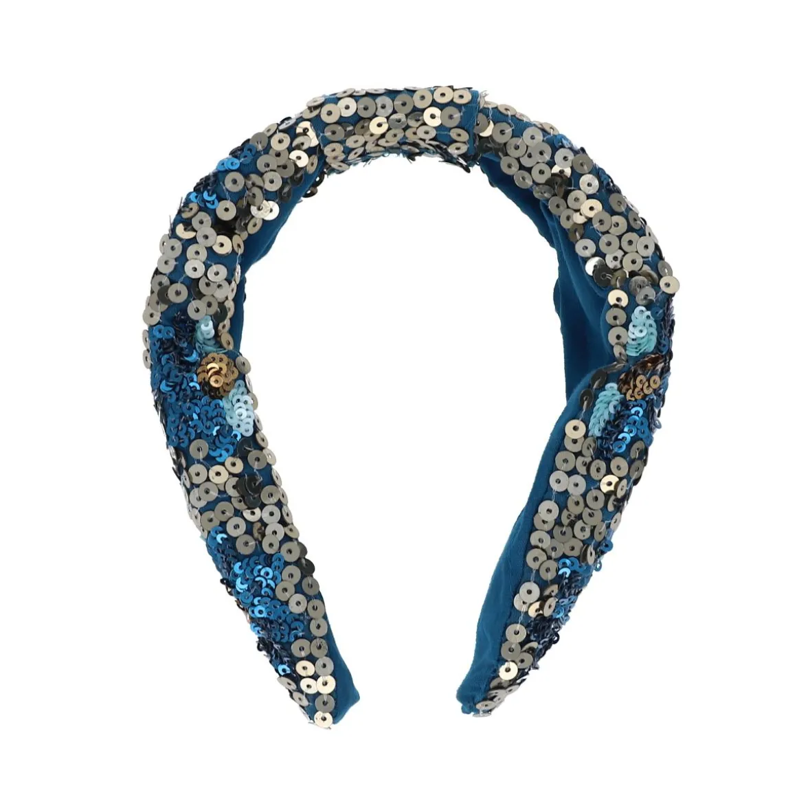 Serre-tête à sequins fleurs - Mariage Indien