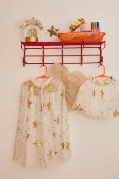 Serre-tête en tulle étoiles dorées