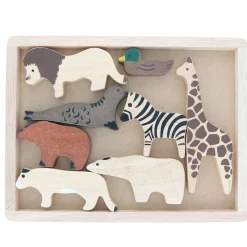 Set animaux en bois