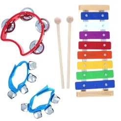 Set de 3 instruments de musique "Ma petite fanfare"
