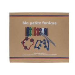 Set de 3 instruments de musique "Ma petite fanfare"