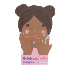 Set de 8 planches de stickers pour ongles girly