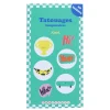 Set de 2 planches de tatouages temporaires "Cool"