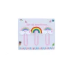 Set de 3 trombones arc-en-ciel