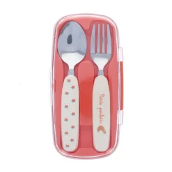 Set de couverts - La petite poule rousse