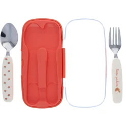 Set de couverts - La petite poule rousse
