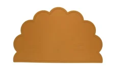 Set de table silicone jaune moutarde lion