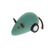 Souris verte en bois à remonter