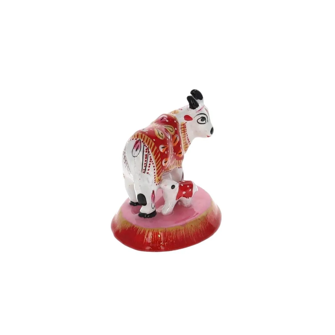 Statuette vache sacrée et son bébé