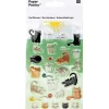 Stickers en gel motifs chats