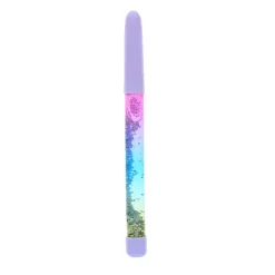 Stylo à paillettes violet
