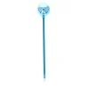 Stylo boule disco bleu