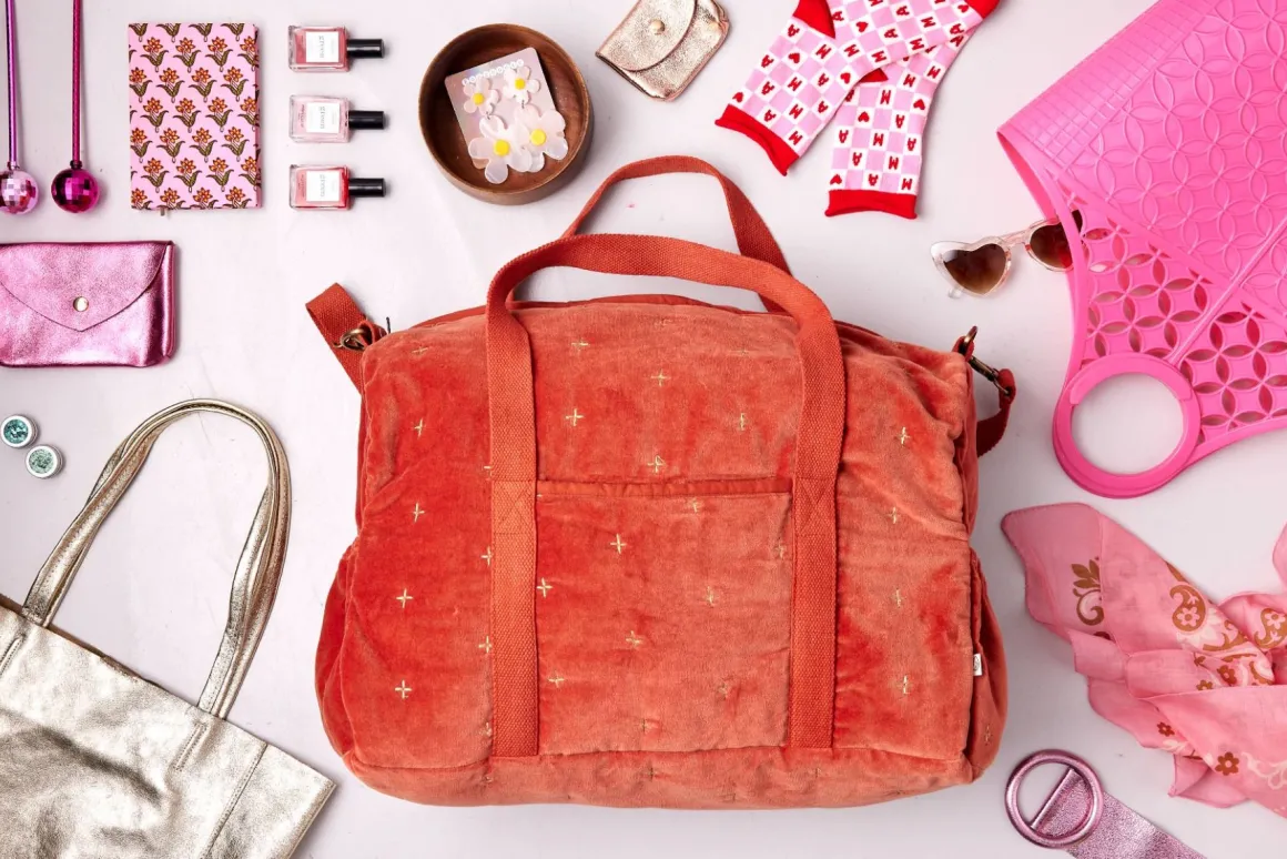 Stylo boule disco rose