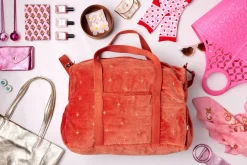 Stylo boule disco rose fuschia