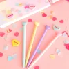 Stylo métal cœur lilas