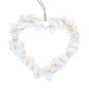 Suspension coeur coquillages