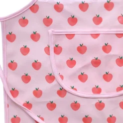 Tablier de cuisine pommes roses - Dans mon jardin