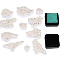 Tampons dinosaures préhistorique