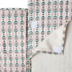 Tapis à langer nomade fleuri - Folk d'été
