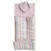 Tapis à langer nomade rayé multicolore - Miaou