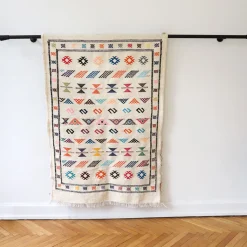 Tapis kilim berbère naturel