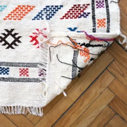 Tapis kilim berbère naturel