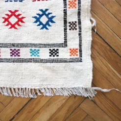 Tapis kilim berbère naturel