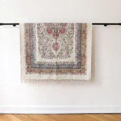 Tapis persan vintage vert