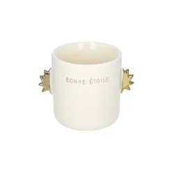 Tasse à café "Bonne étoile" dorée - Ma bonne étoile