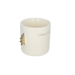 Tasse à café "Bonne étoile" dorée - Ma bonne étoile