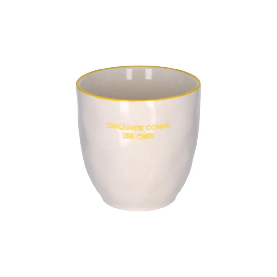 Tasse à café "Craquante comme une chips"